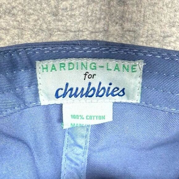 chubbies Harding-Lane Adjustible Mens Baseball Cap Blue - Picture 2 of 8